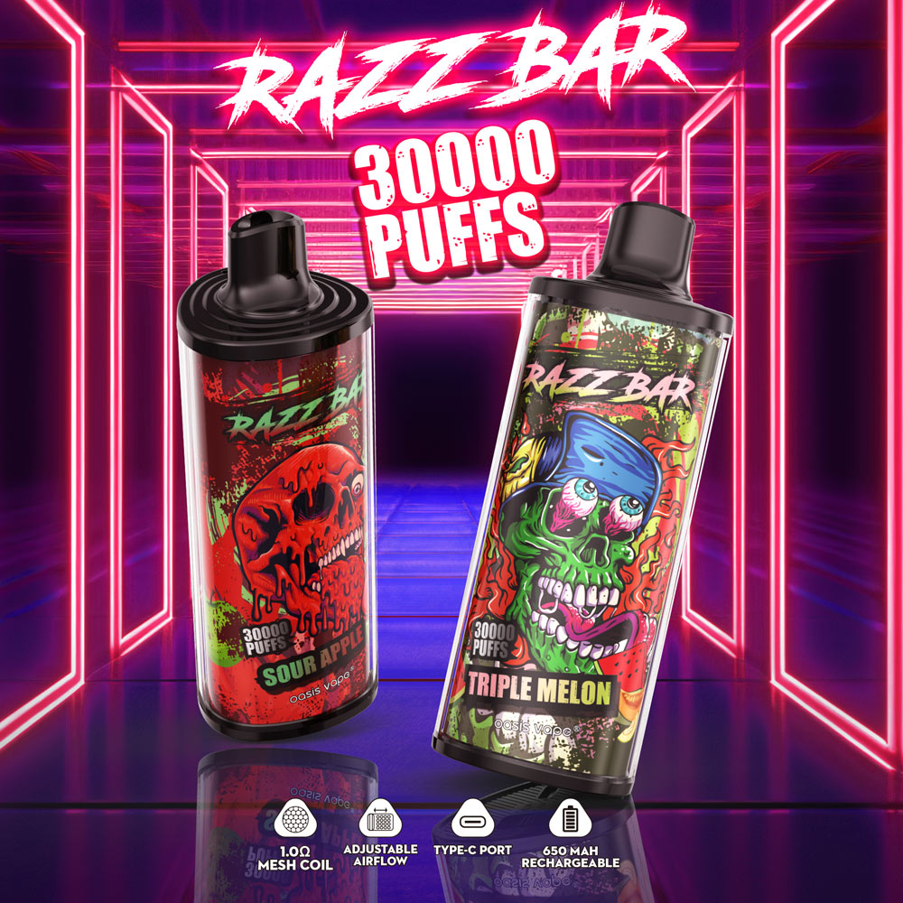 Razz Bar 30000 Puffs Disposable Vape In Sales