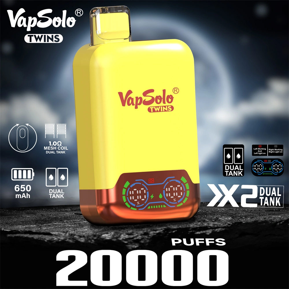 Vapsolo Twins 20000 PUFF Disposable Vape In Sales